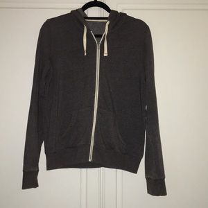 Grey Zip-Up Jacket